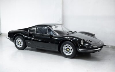 Italian sports car, mid-engined, ground-breaking design… Ferrari Dino 246 GT